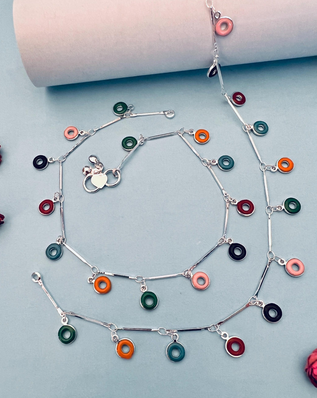 Silver Plated Anklets 