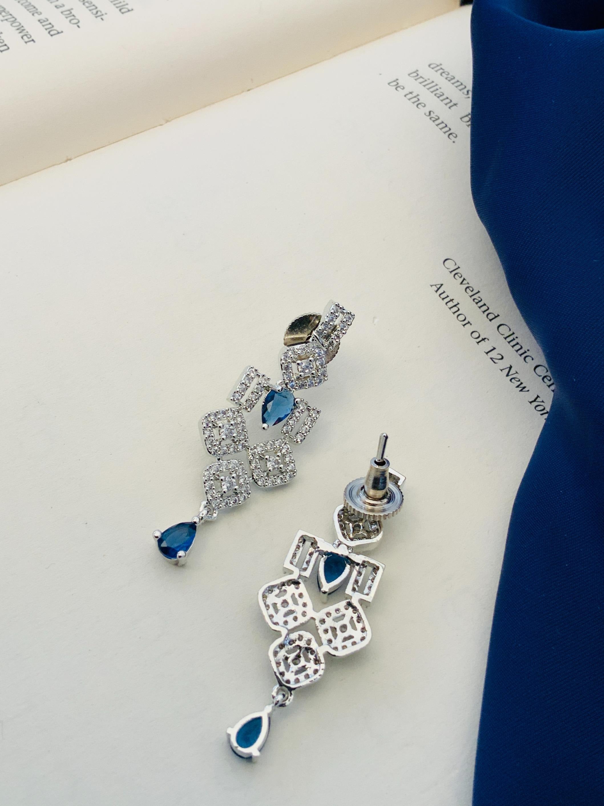 American Diamond Necklace Set