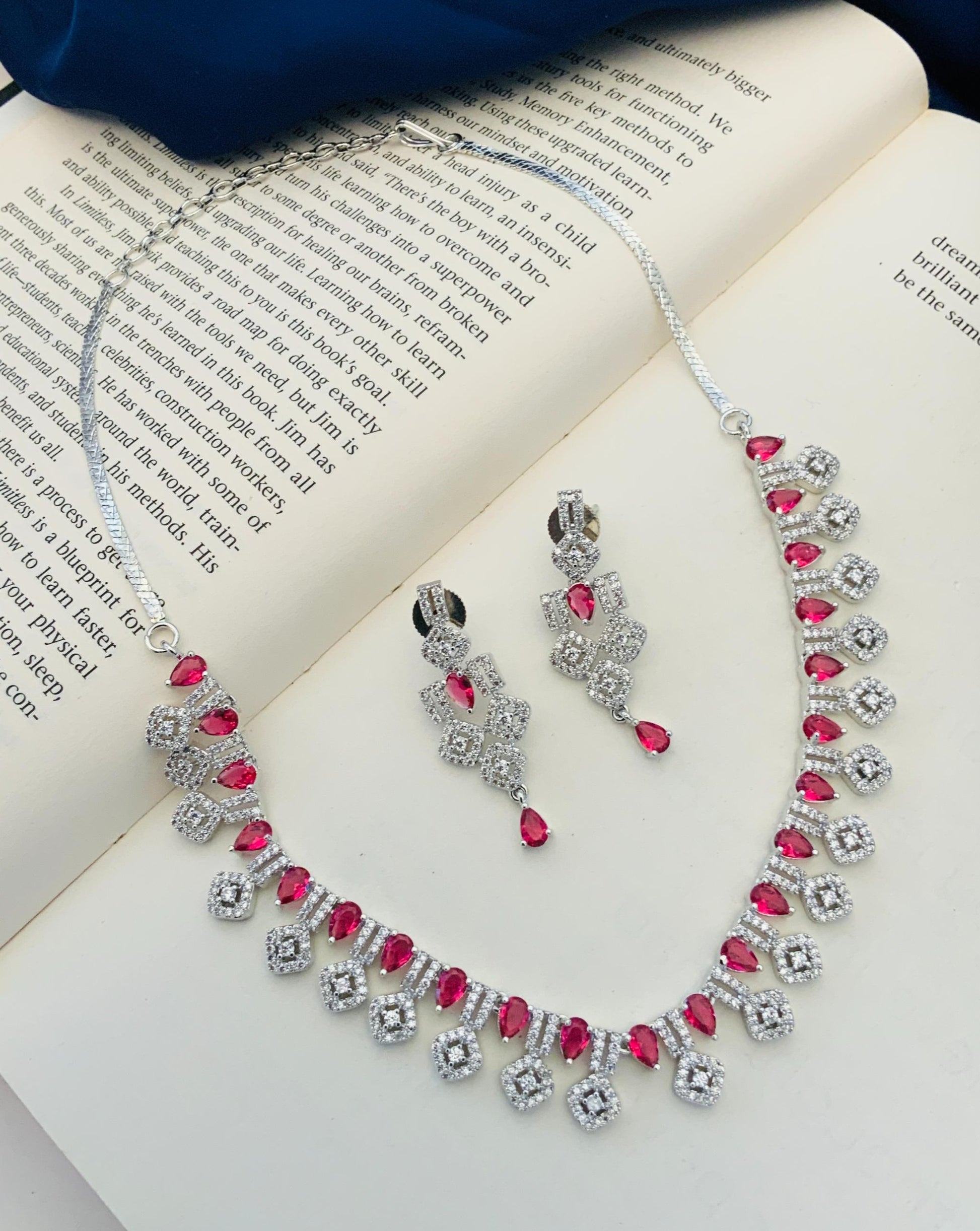 Silver Plated Necklace For Women 