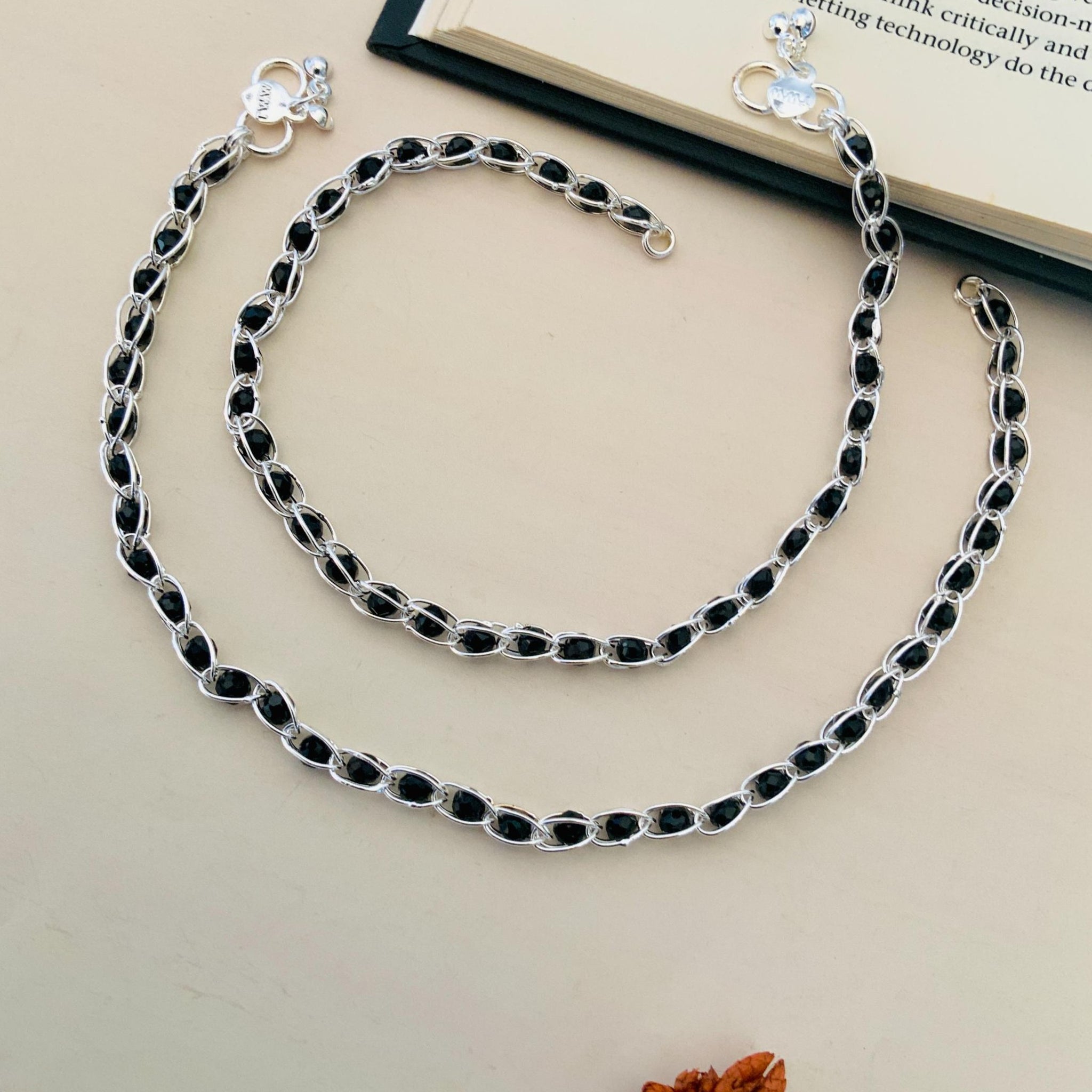 Silver Plated Anklets 