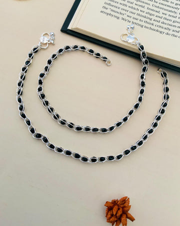 Silver Plated Anklets 