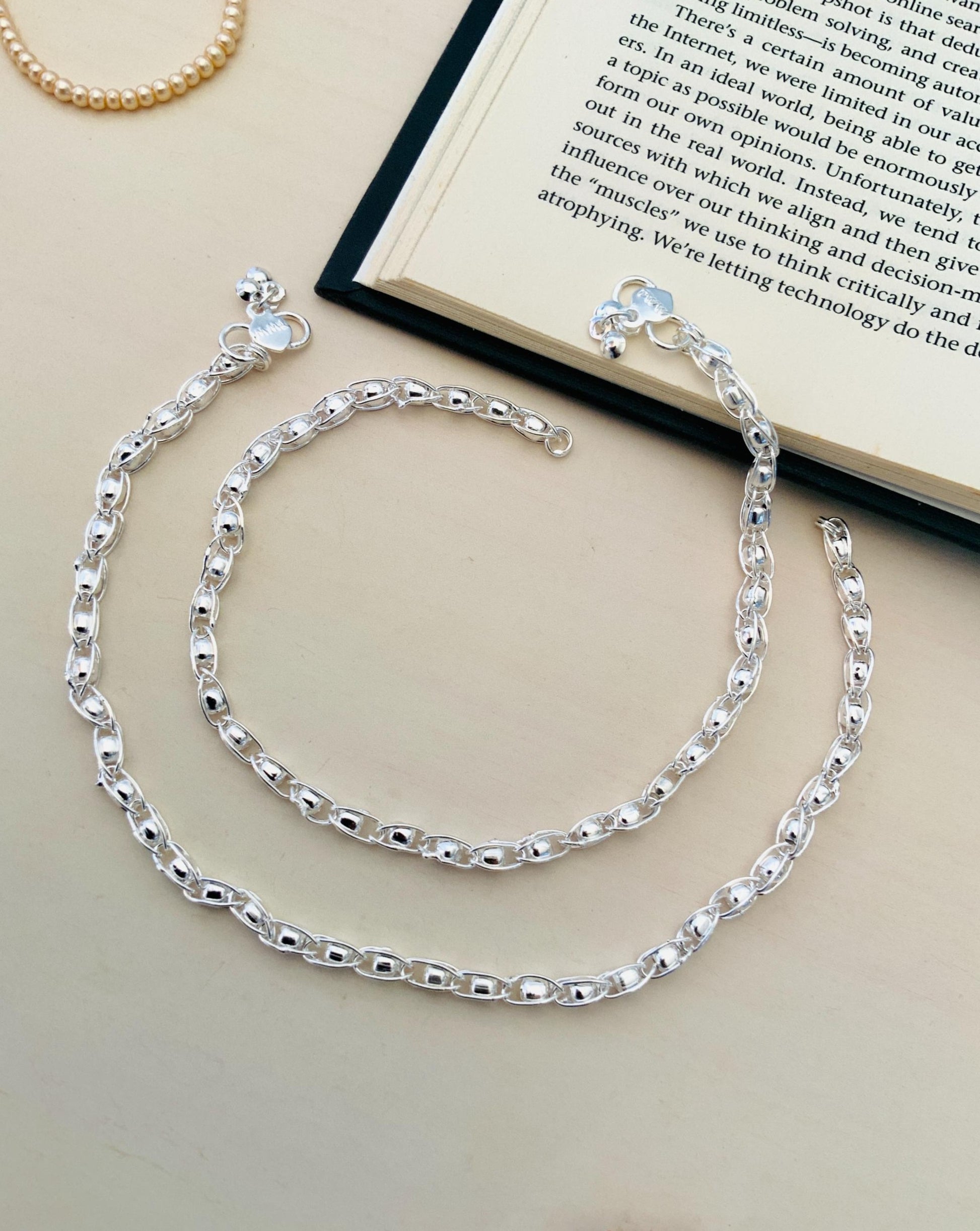Silver Anklet