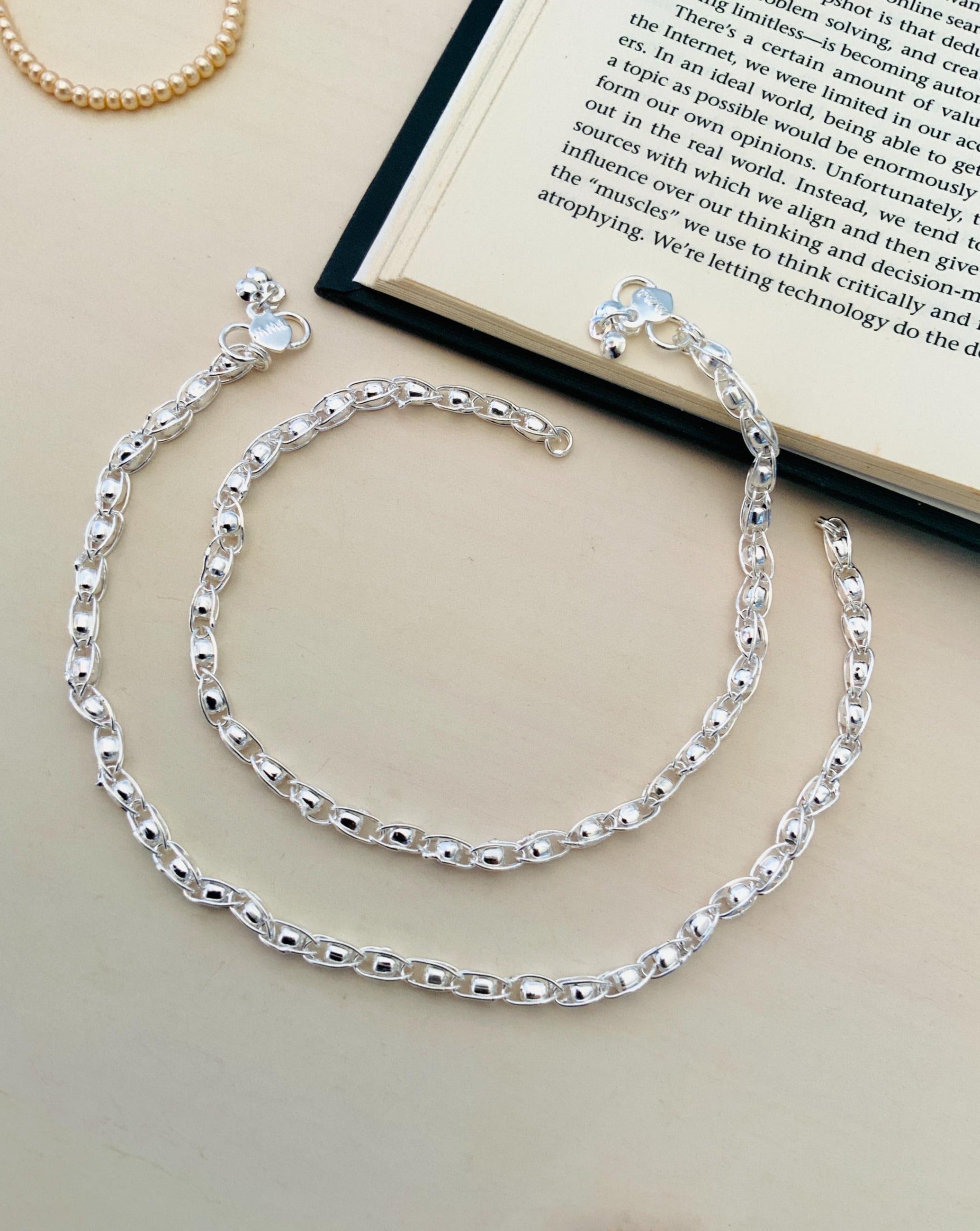 Silver Anklet