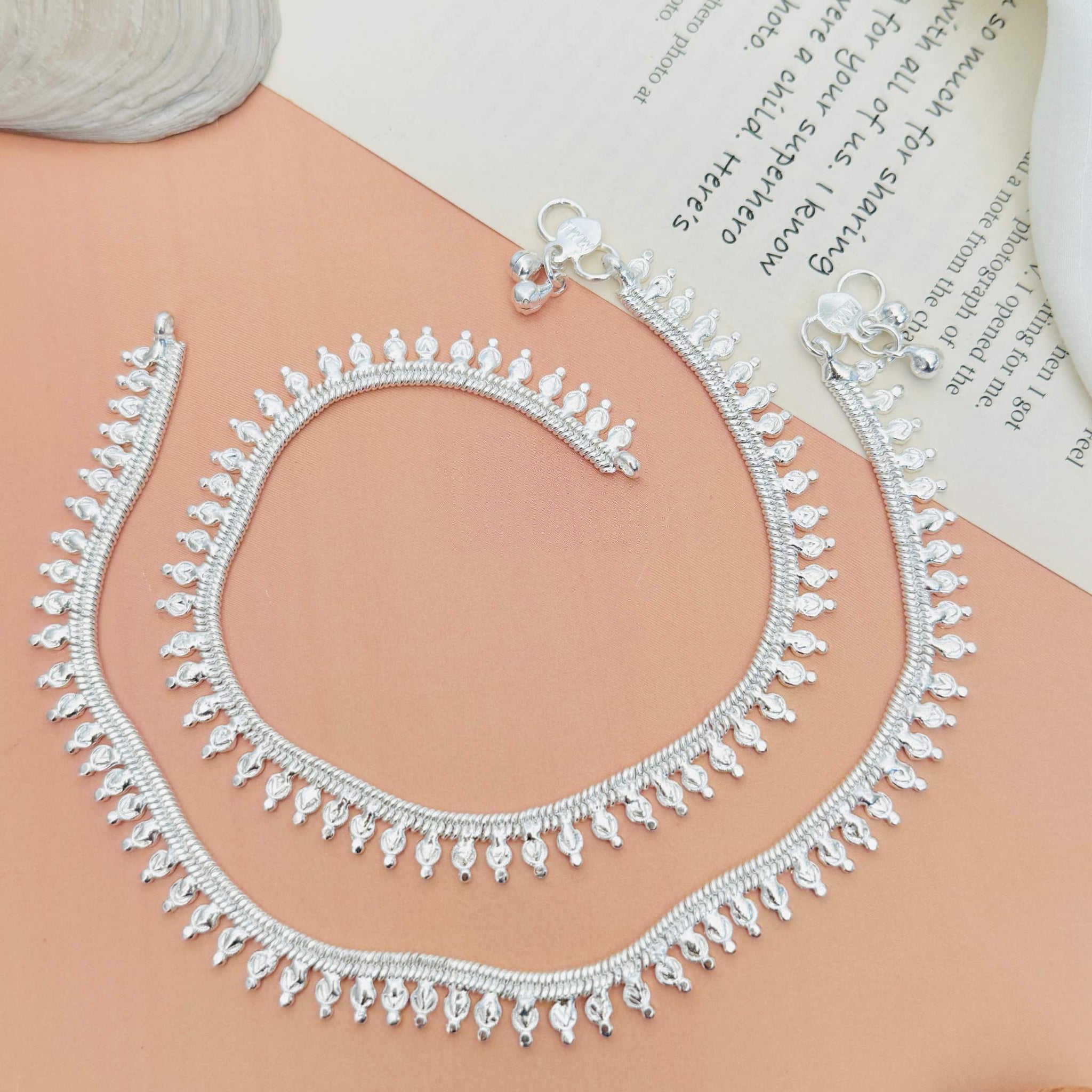 Silver Anklets