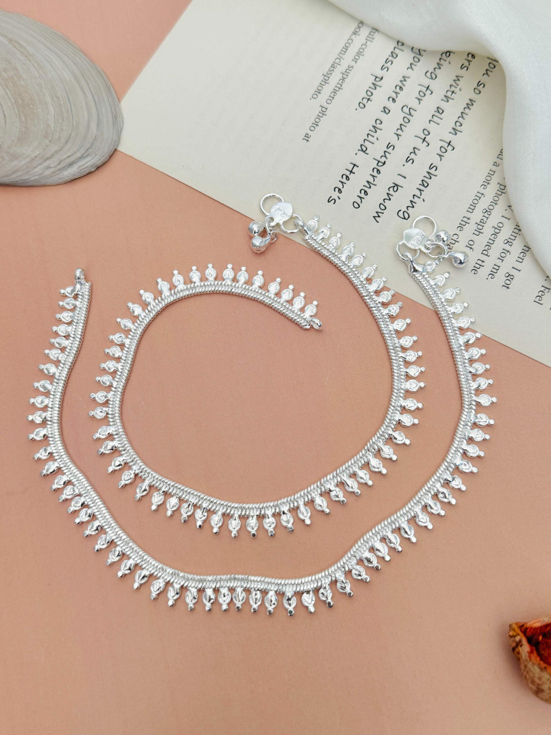 Silver Anklets