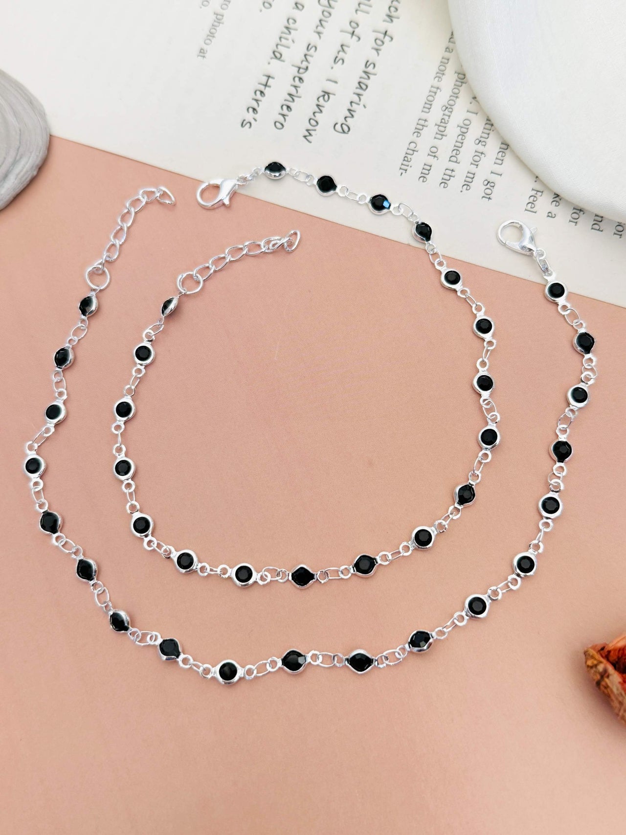 High Quality Silver Plated Anklet