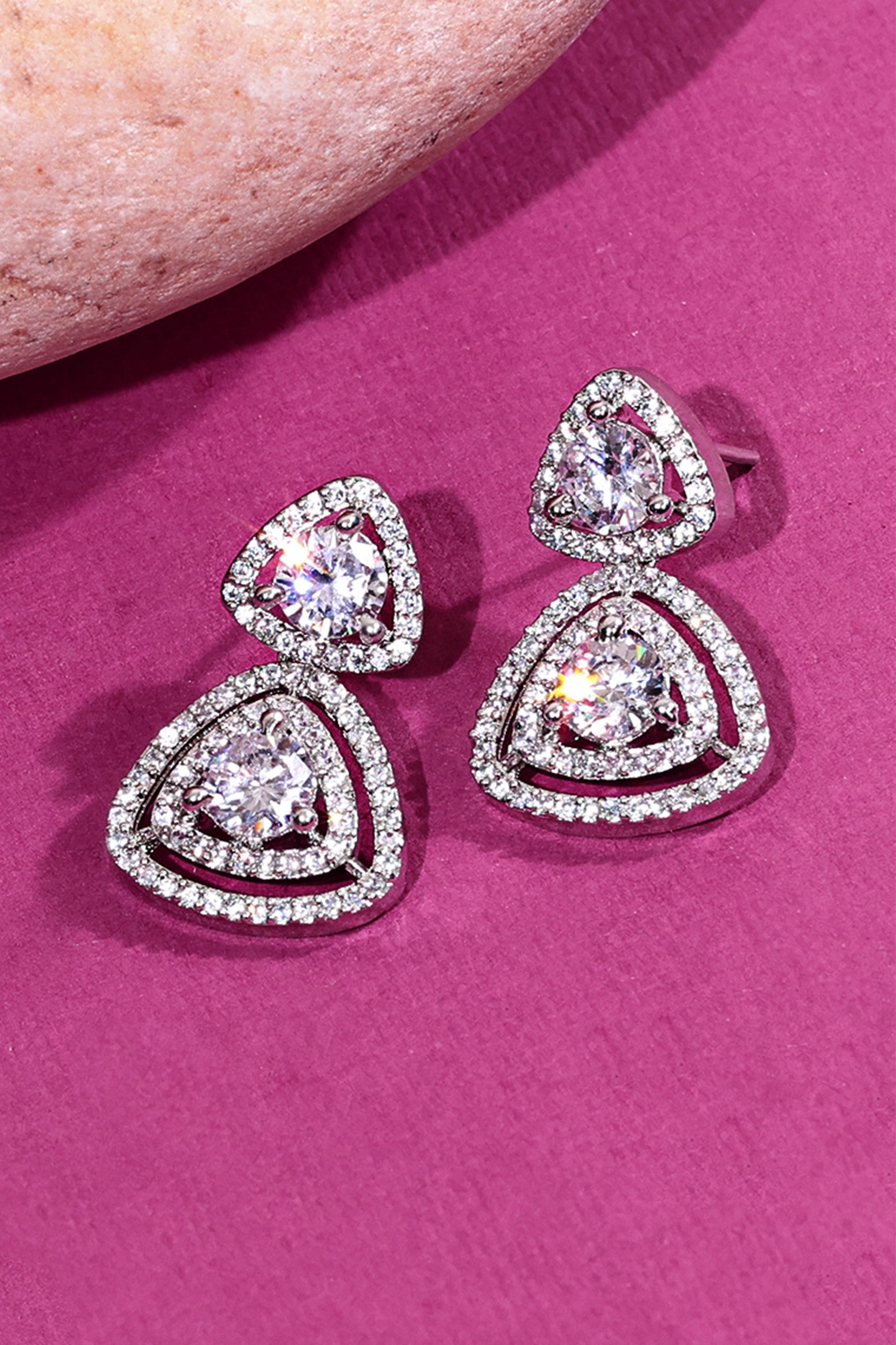 Silver Plated Earring