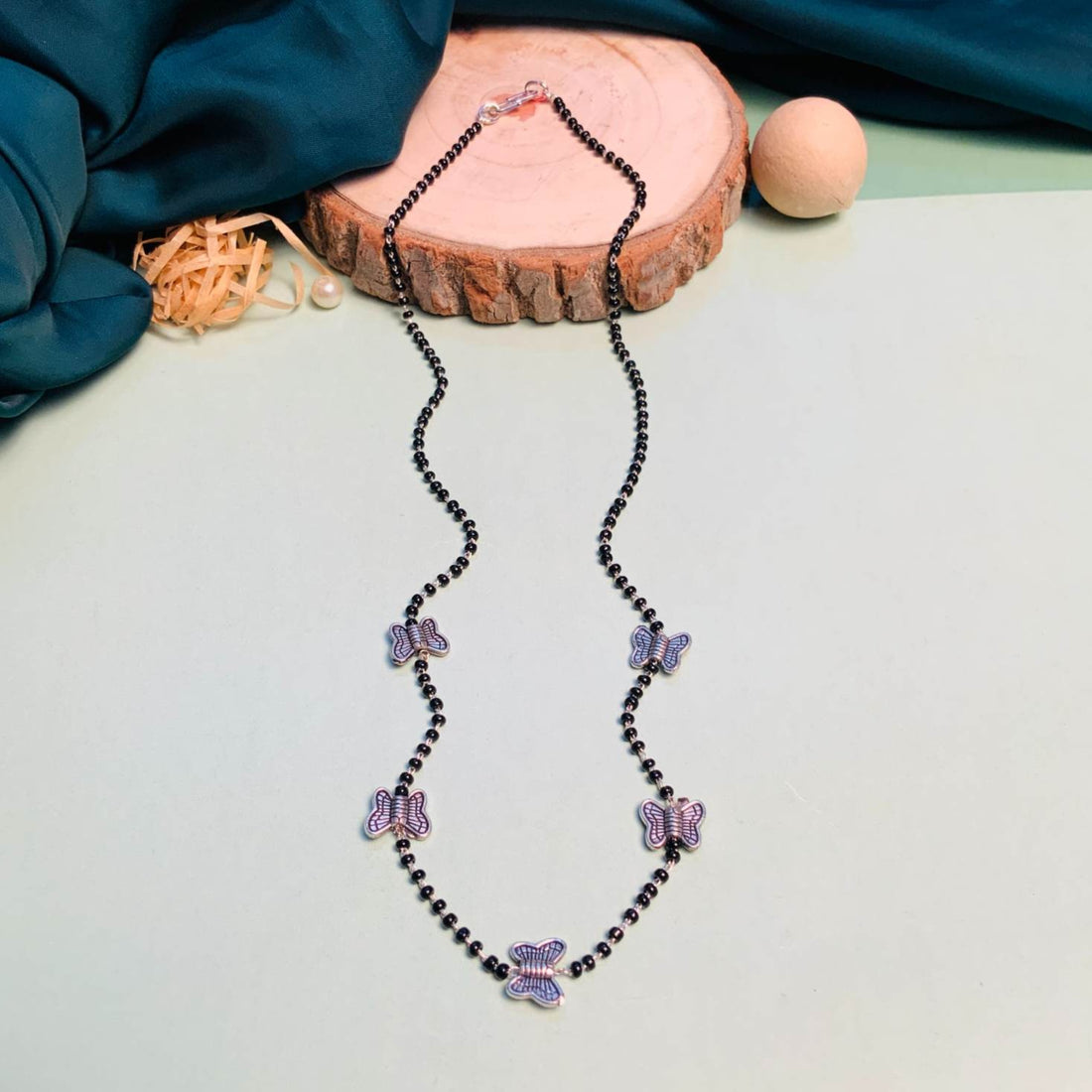 Exquisite Silver Plated Managalsutra - Abdesignsjewellery