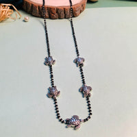 Thumbnail for Elegant Silver Plated Turtle Managalsutra - Abdesignsjewellery