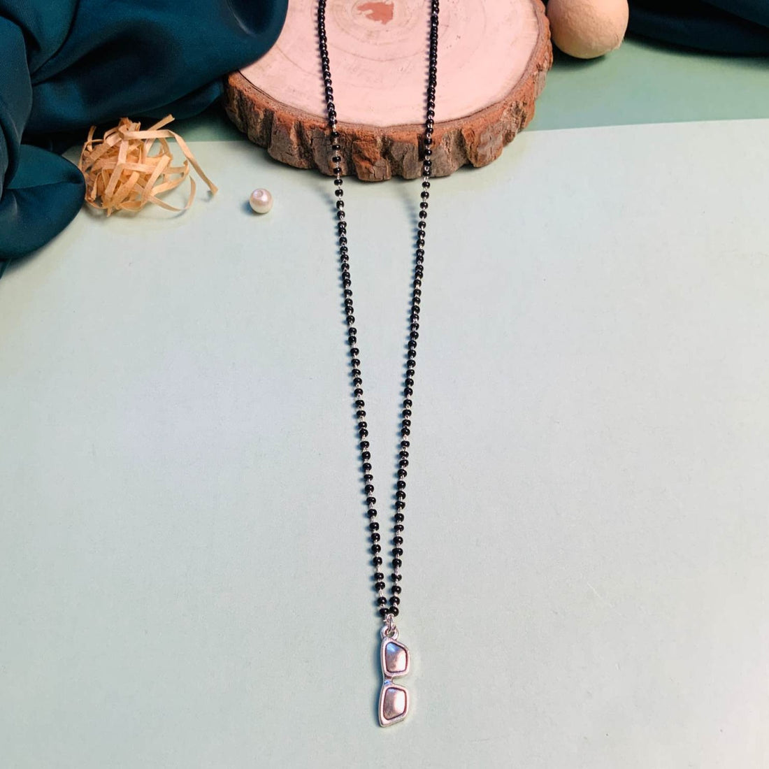 Stunning Silver Plated Managalsutra - Abdesignsjewellery