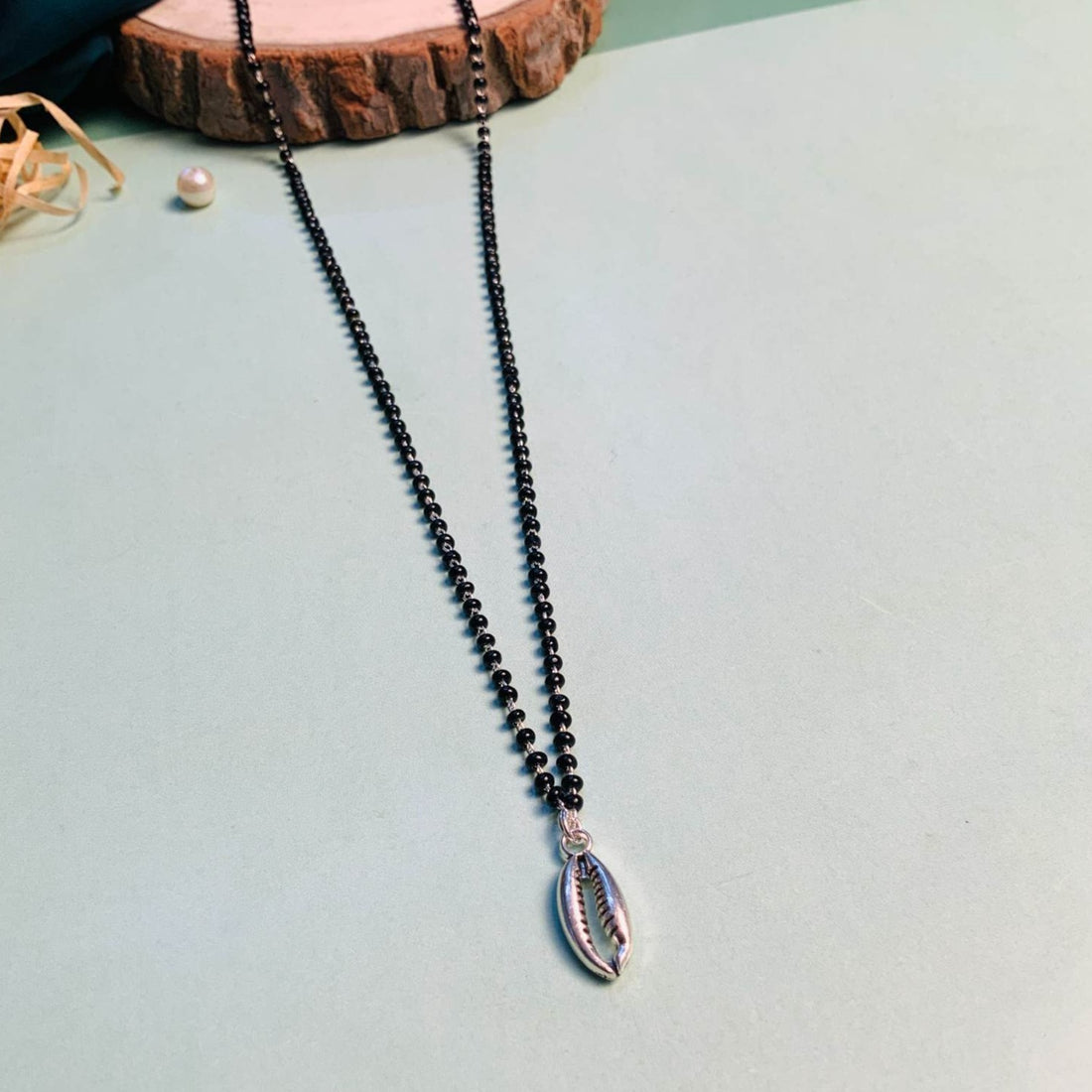 Alluring Silver Plated Managalsutra - Abdesignsjewellery