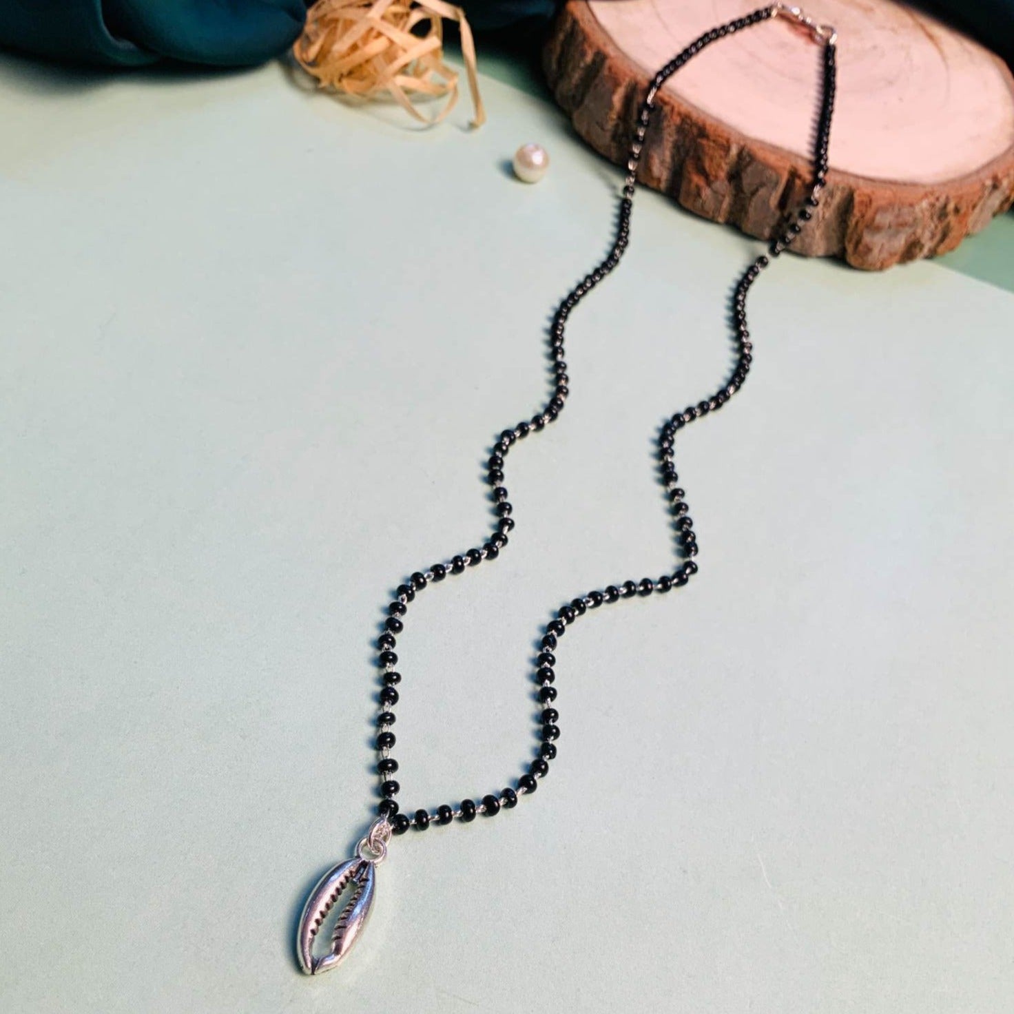 Alluring Silver Plated Managalsutra - Abdesignsjewellery