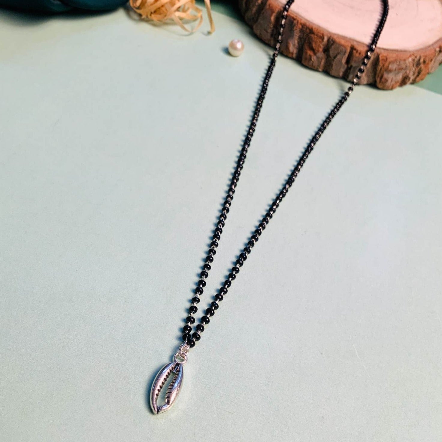 Alluring Silver Plated Managalsutra - Abdesignsjewellery