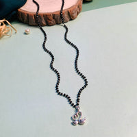 Thumbnail for Beautiful Silver Plated Mandarin Managalsutra - Abdesignsjewellery