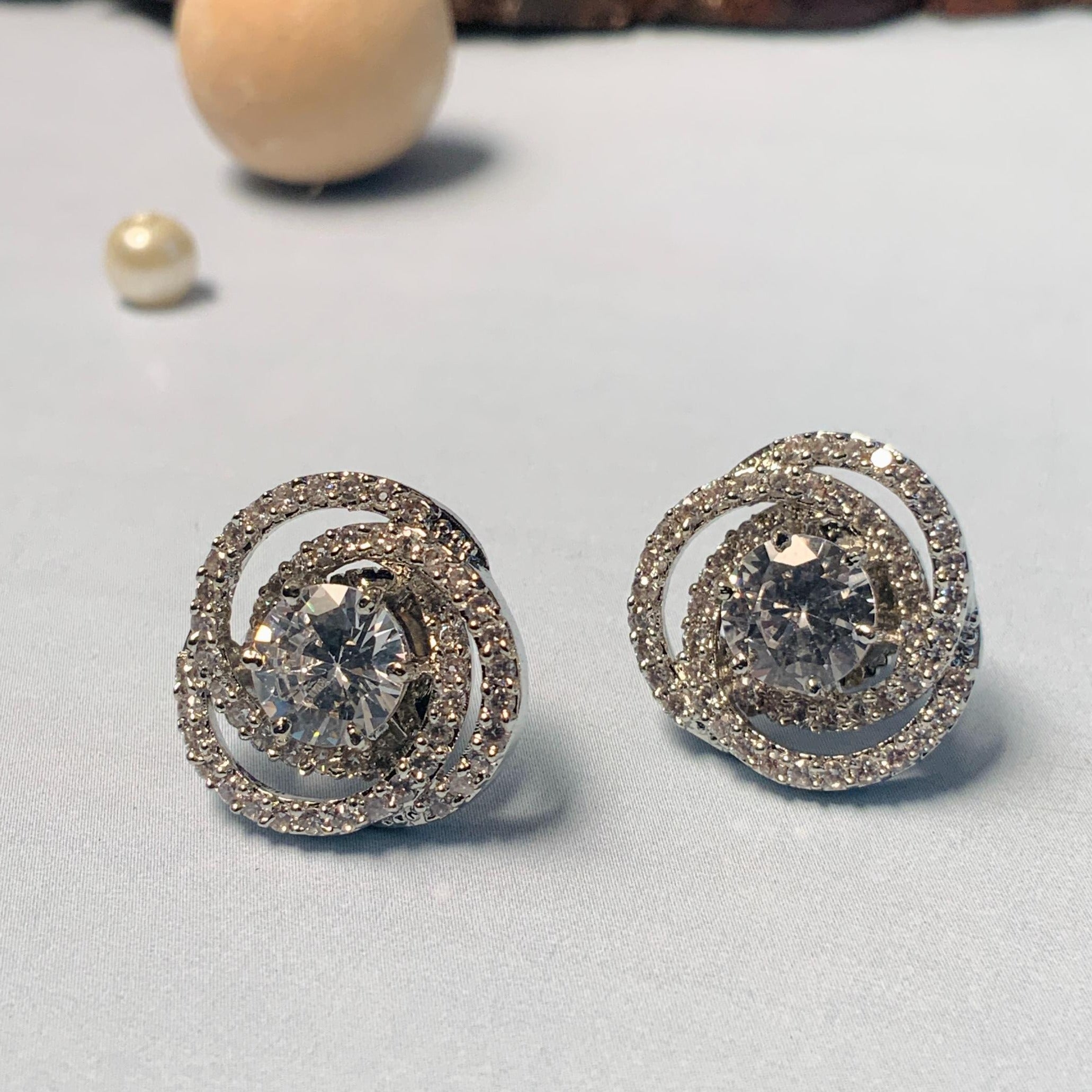 American Diamond Studs