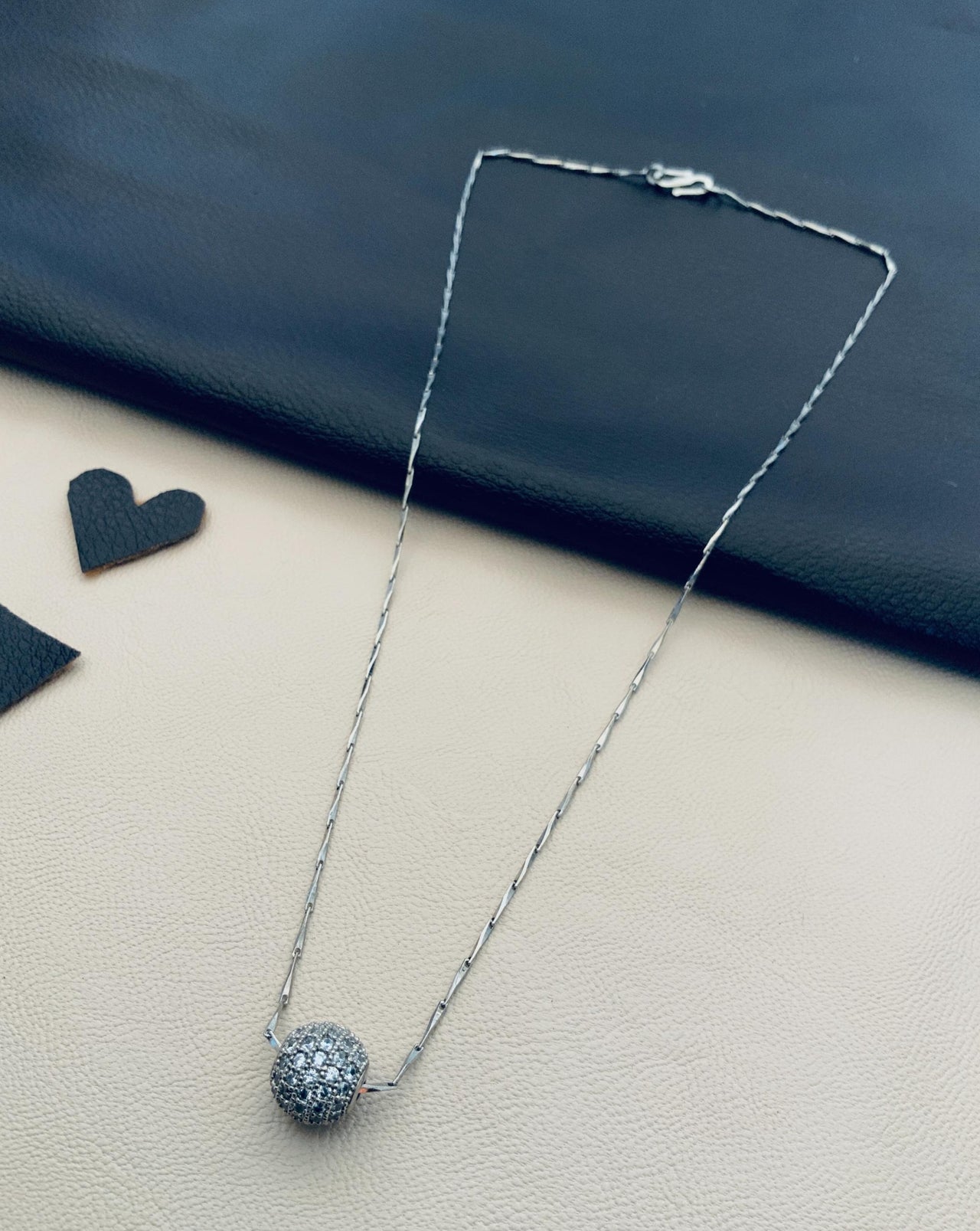 Silver Plated Pendant Chain