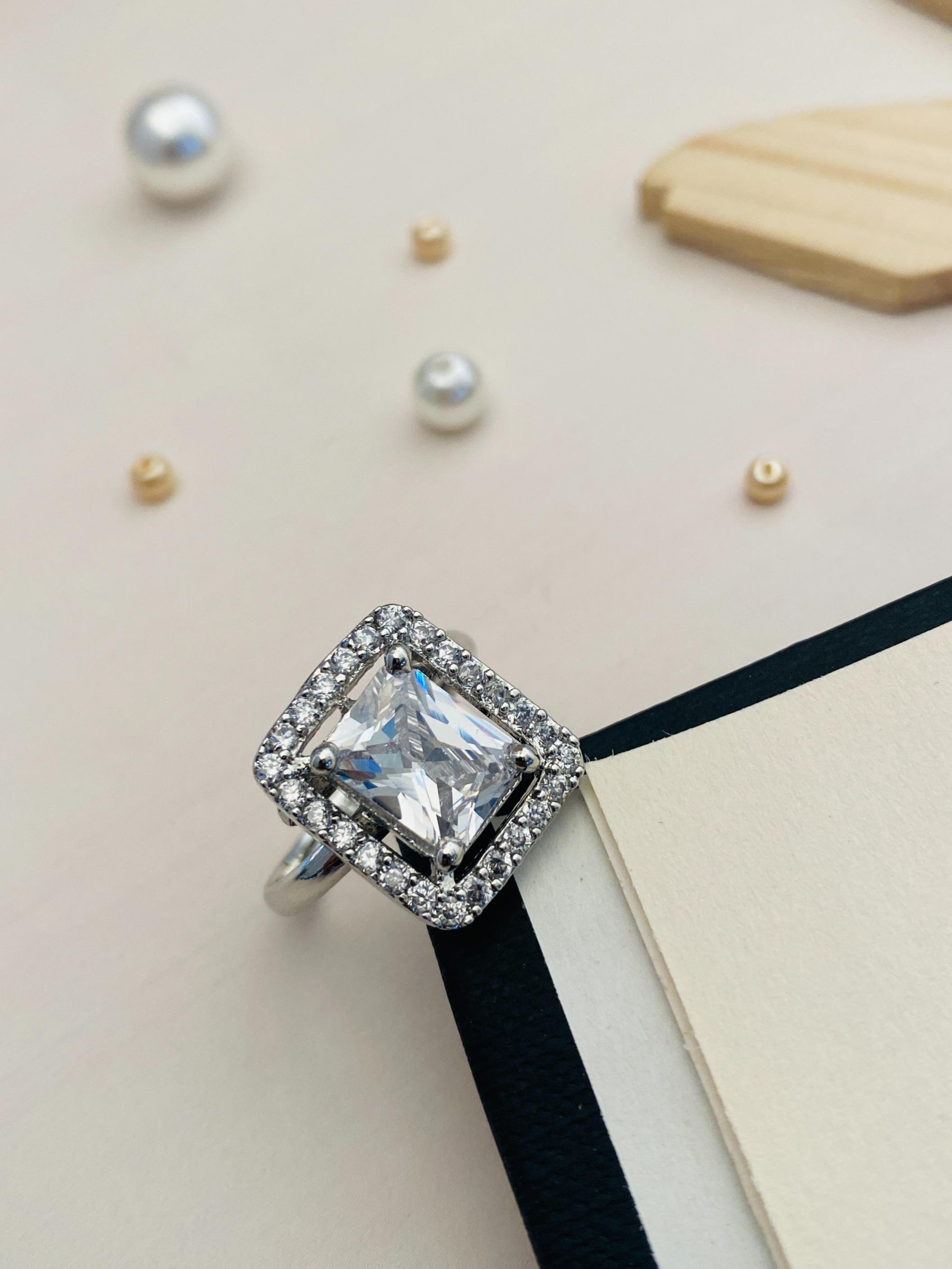 Silver Plated Ring For Women 