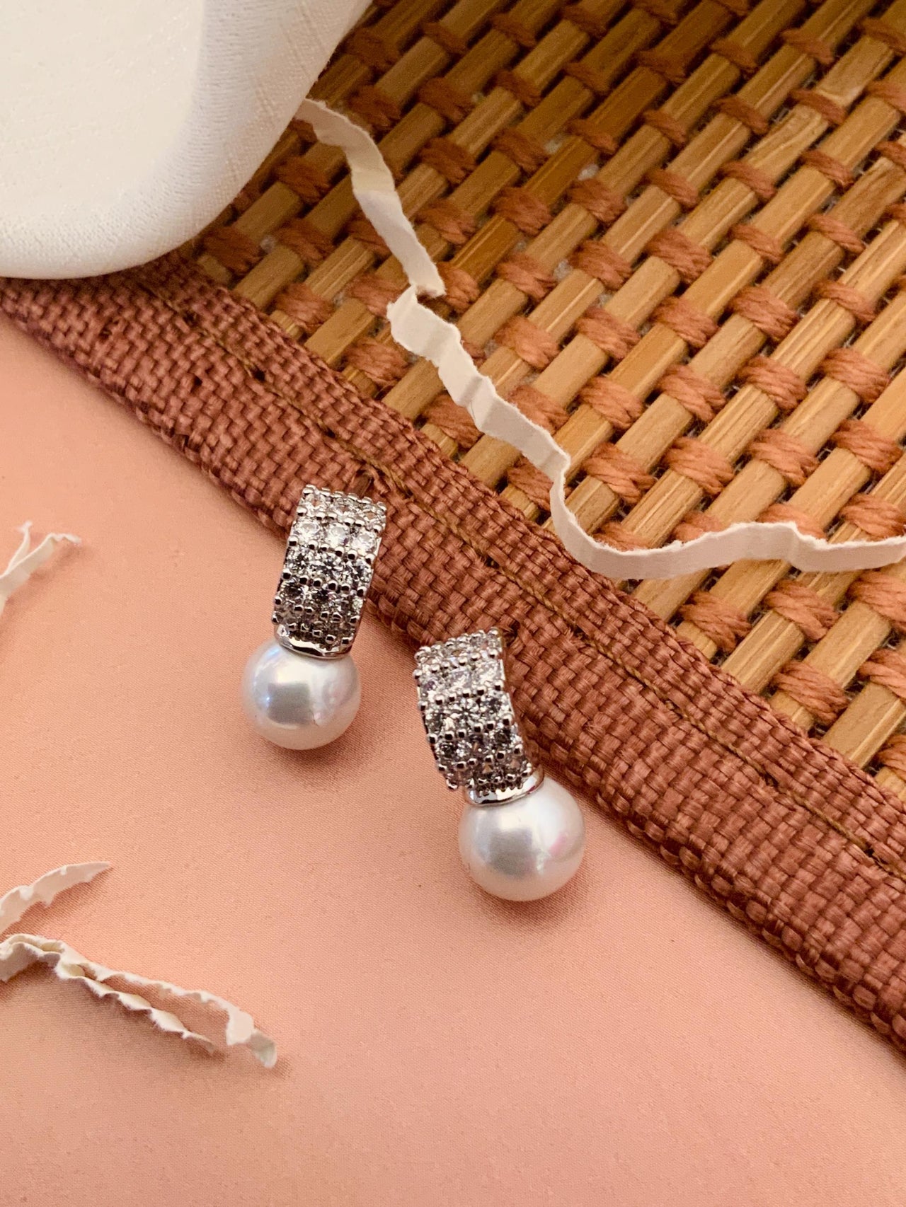 Silver Plated Studs Earring