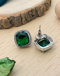 Thumbnail for Glamorous CZ Crystal Silver Plated Earrings