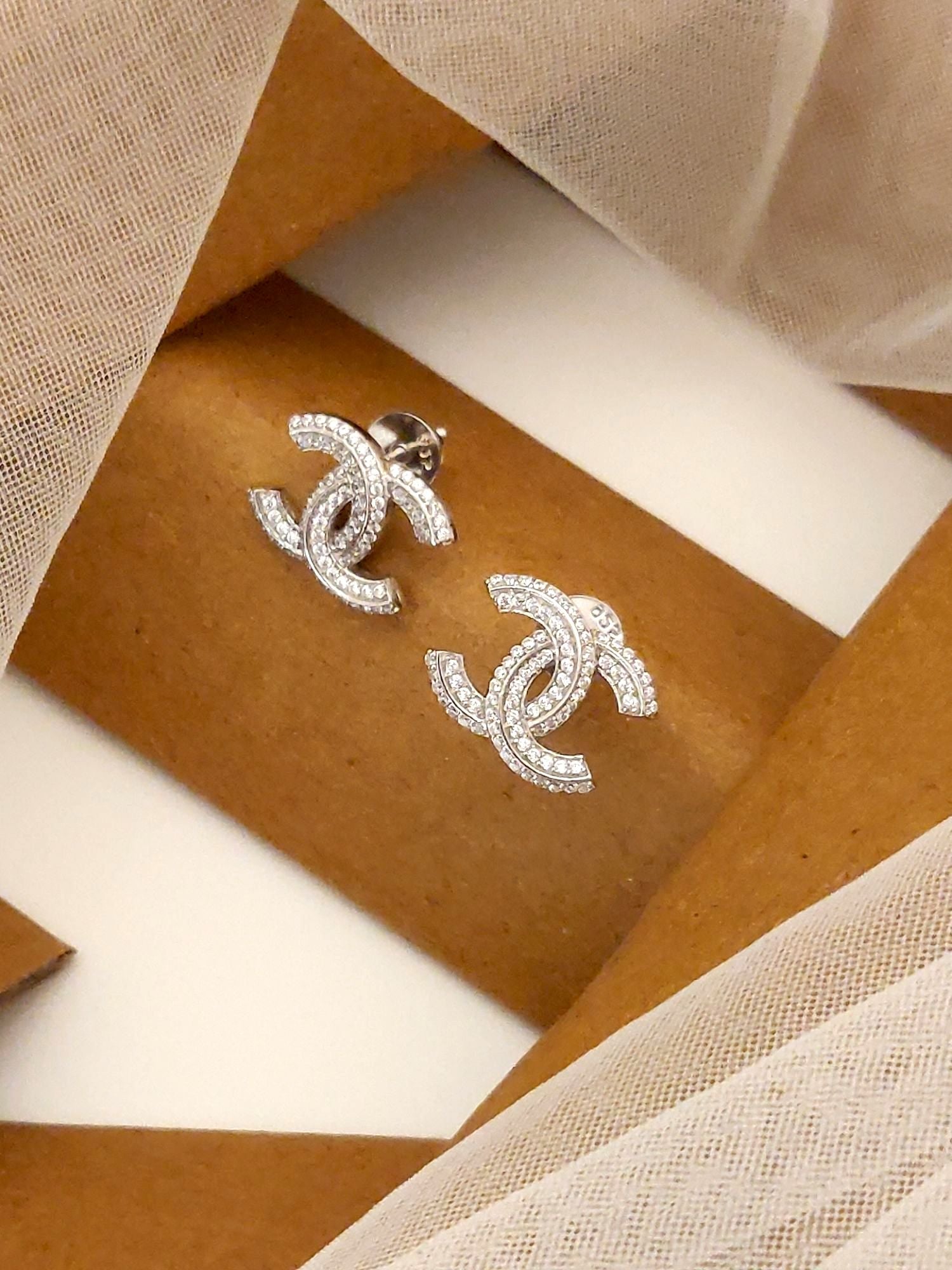 Chanel stud earrings price