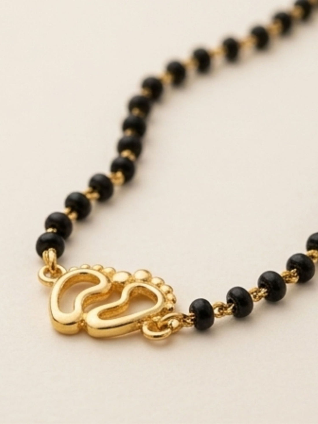925 Sterling Silver Gold Plated Baby Nazariya Bracelet