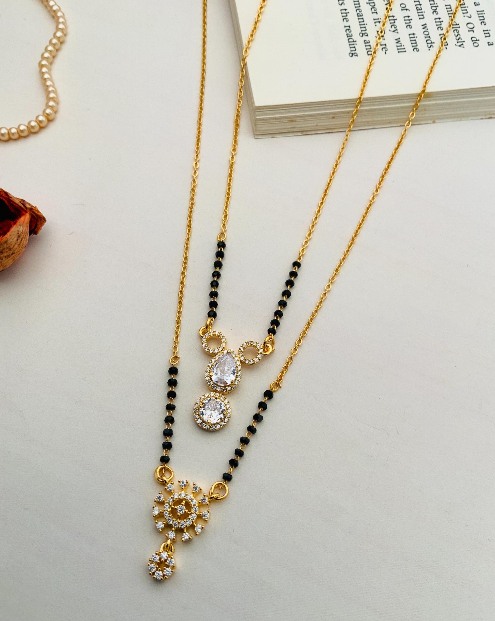 American Diamond Mangalsutra