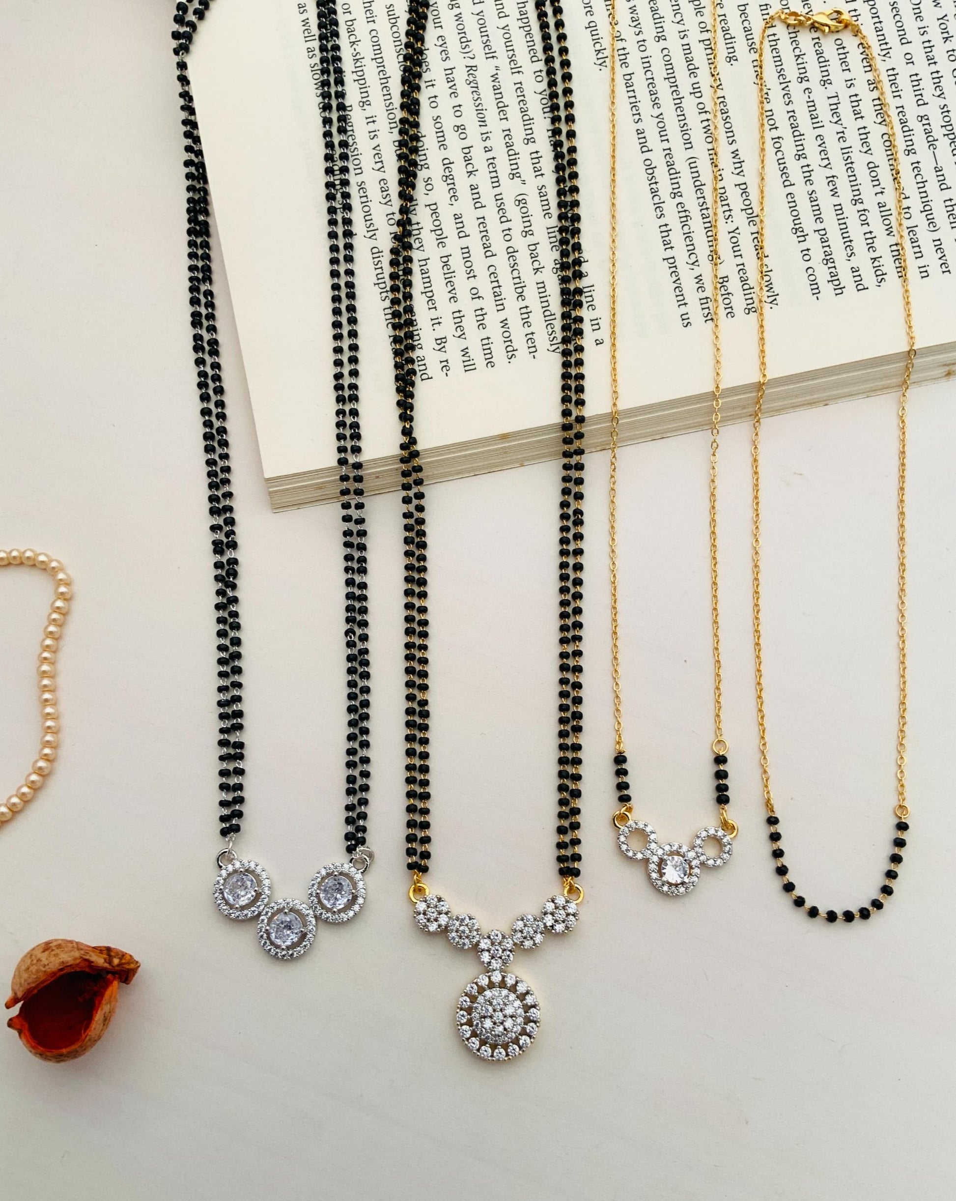 American Diamond Mangalsutra