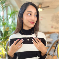 Thumbnail for Swarali Kalyani Butterfly Diamond Pendant