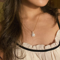 Thumbnail for Trishala Manger Round Gold Pendant Necklace Chain