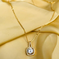 Thumbnail for Shivanshi Iconic Round Gold Pendant Necklace Chain