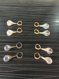 Thumbnail for American Diamond Ball Earring Combo - Abdesignsjewellery