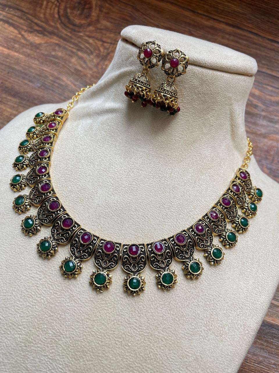 Antique Golden Necklace - Abdesignsjewellery