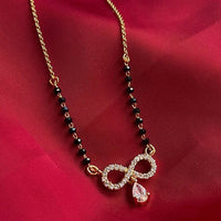 Thumbnail for Alia Bhatt Wedding Inspired Infinity Mangalsutra - Abdesignsjewellery