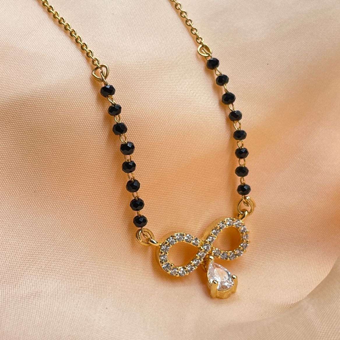 Alia Bhatt Wedding Inspired Infinity Mangalsutra - Abdesignsjewellery
