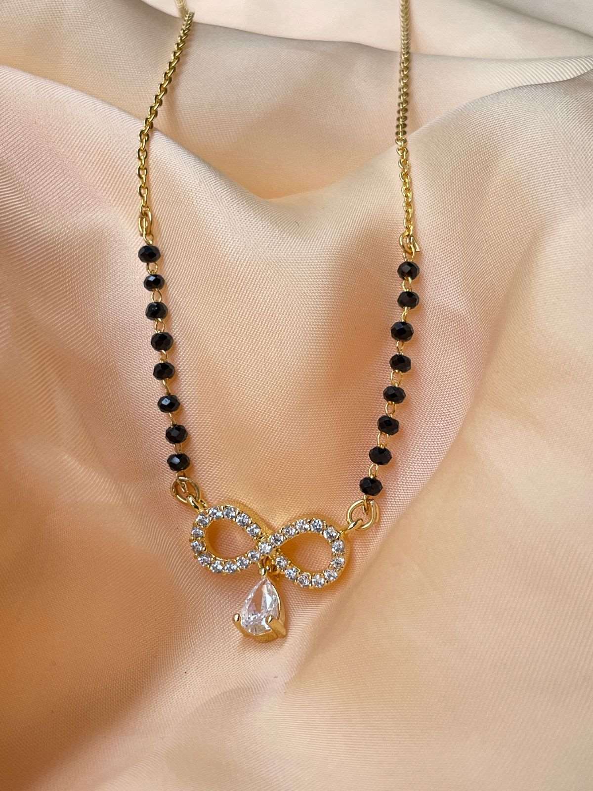 Alia Bhatt Wedding Inspired Infinity Mangalsutra - Abdesignsjewellery