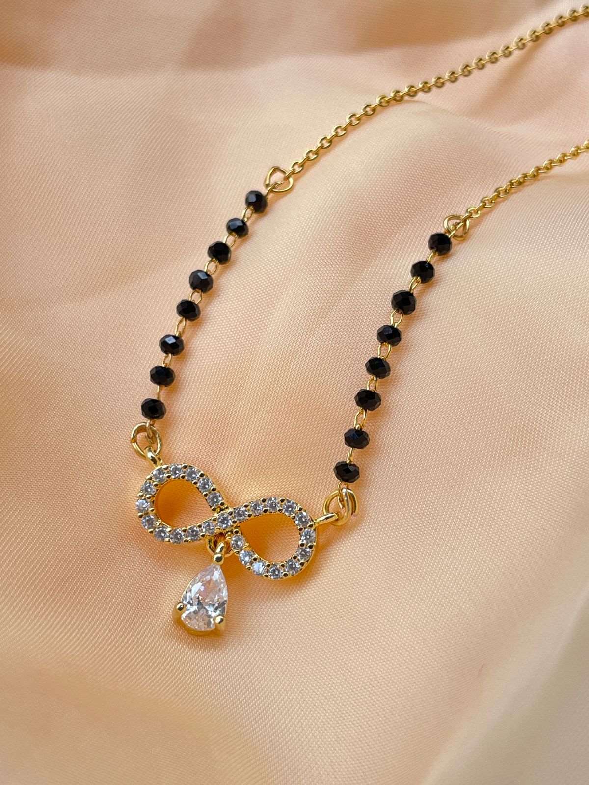 Alia Bhatt Wedding Inspired Infinity Mangalsutra - Abdesignsjewellery