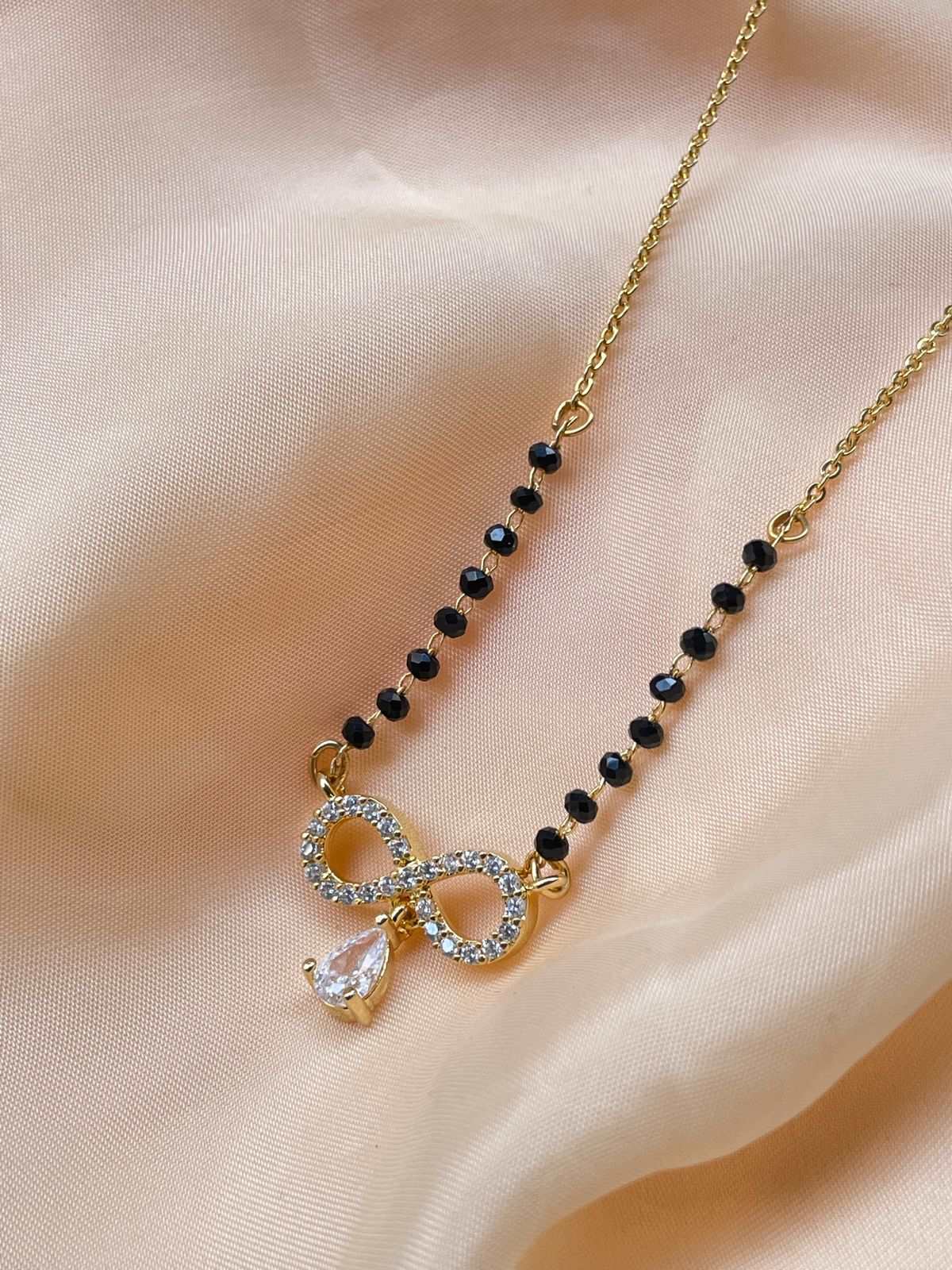 Alia Bhatt Wedding Inspired Infinity Mangalsutra - Abdesignsjewellery