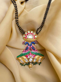 Thumbnail for Antique Gold Plated Peacock Mangalsutra - Abdesignsjewellery