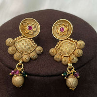 Thumbnail for Adorable Kemp Stone Studded Short Necklace - Abdesignsjewellery
