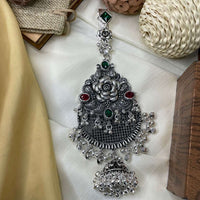 Thumbnail for Antique Flower Inspired Silver Juda pin - Abdesignsjewellery