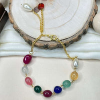 Thumbnail for Alluring Colourful Beads Stone Bracelet - Abdesignsjewellery
