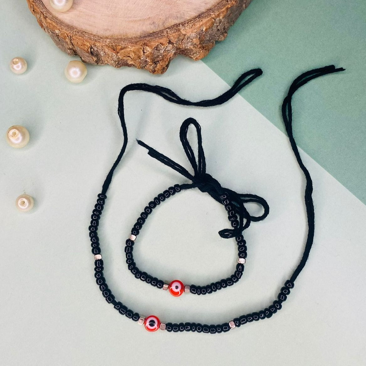 Baby Girl Evil Eye Nazaria Bracelet - Abdesignsjewellery