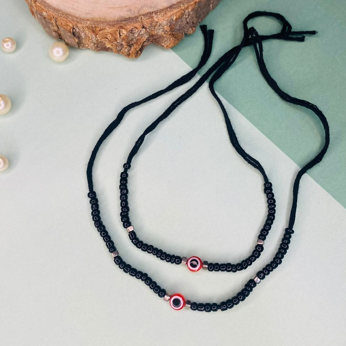 Baby Girl Evil Eye Nazaria Bracelet - Abdesignsjewellery