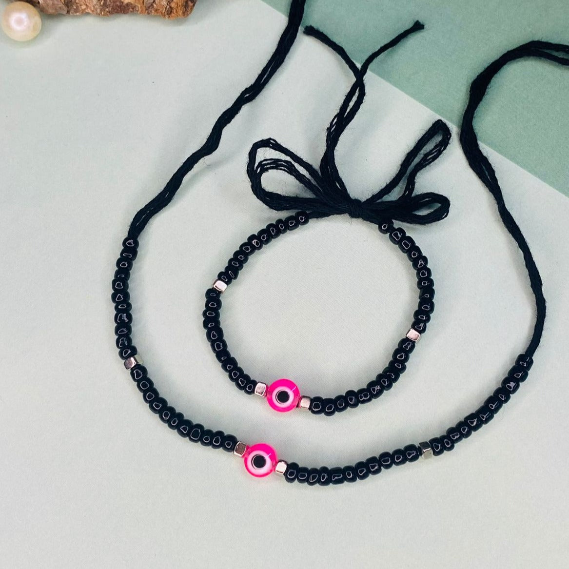 Baby Girl Evil Eye Nazaria Bracelet - Abdesignsjewellery