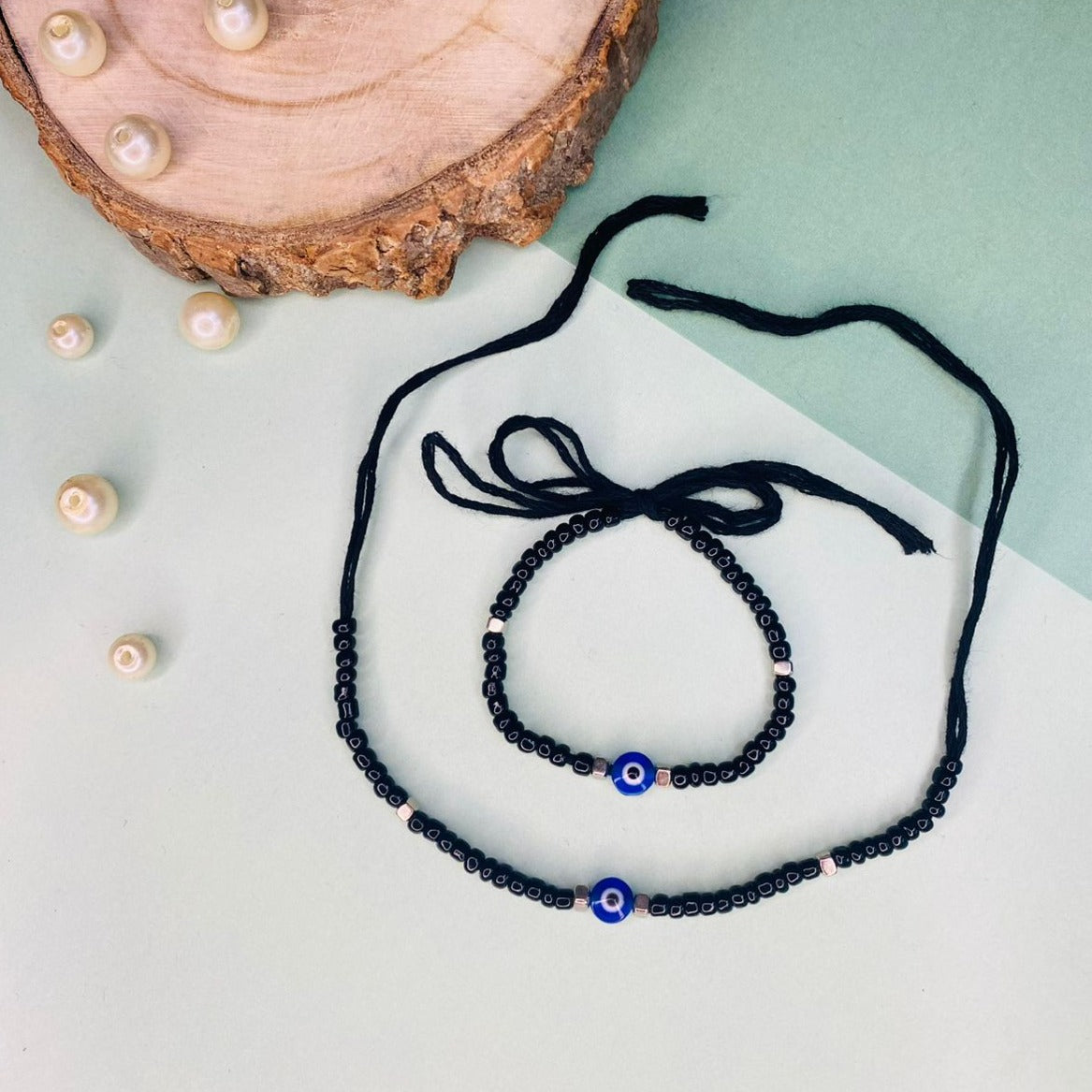 Baby Boy Evil Eye Nazaria Bracelet - Abdesignsjewellery