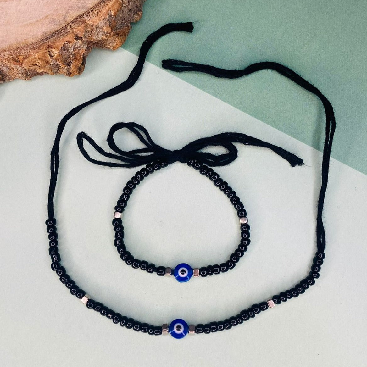 Baby Boy Evil Eye Nazaria Bracelet - Abdesignsjewellery