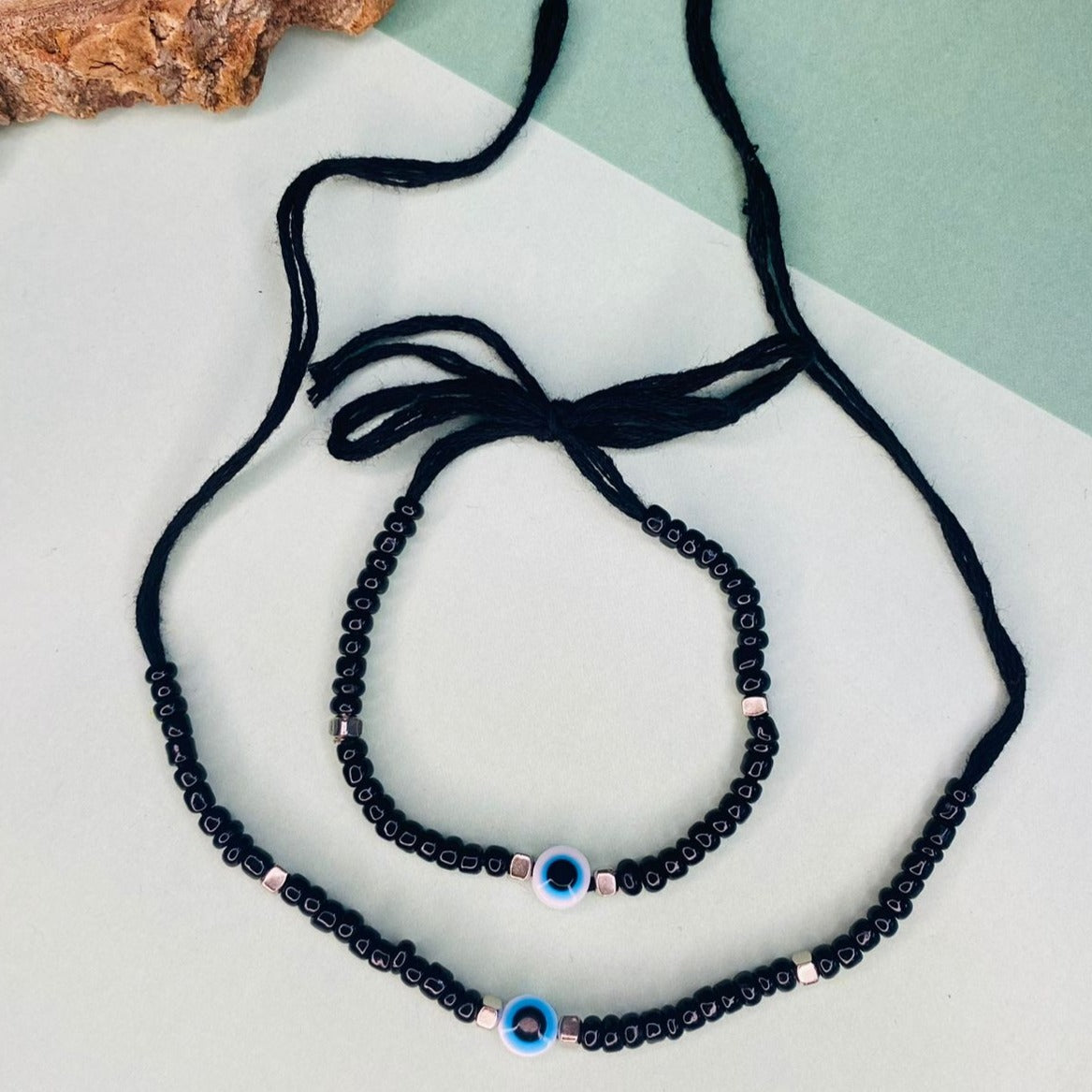 Baby Boy Evil Eye Nazaria Bracelet - Abdesignsjewellery