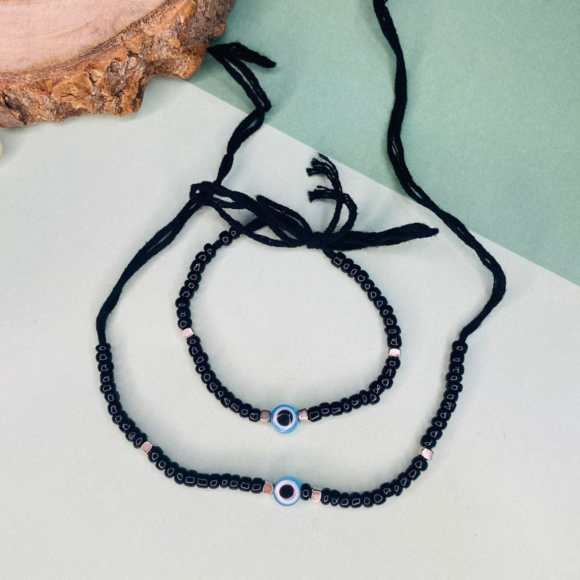 Baby Boy Evil Eye Nazaria Bracelet - Abdesignsjewellery