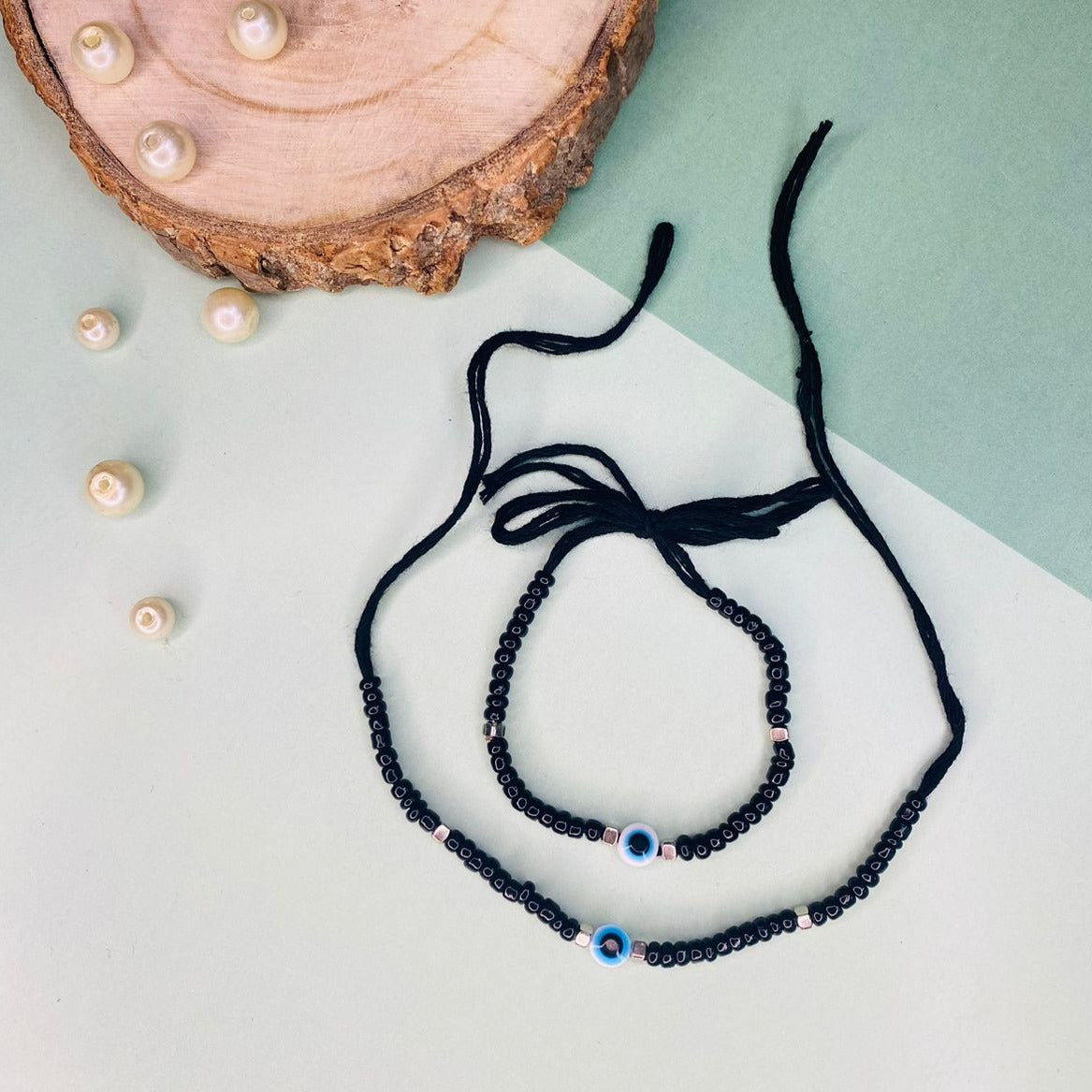 Baby Boy Evil Eye Nazaria Bracelet - Abdesignsjewellery