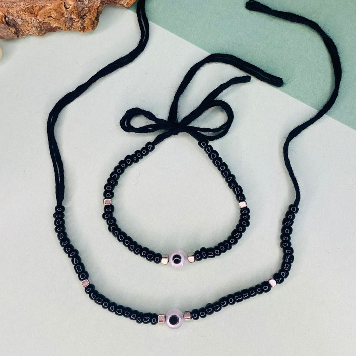 Baby Boy Evil Eye Nazaria Bracelet - Abdesignsjewellery